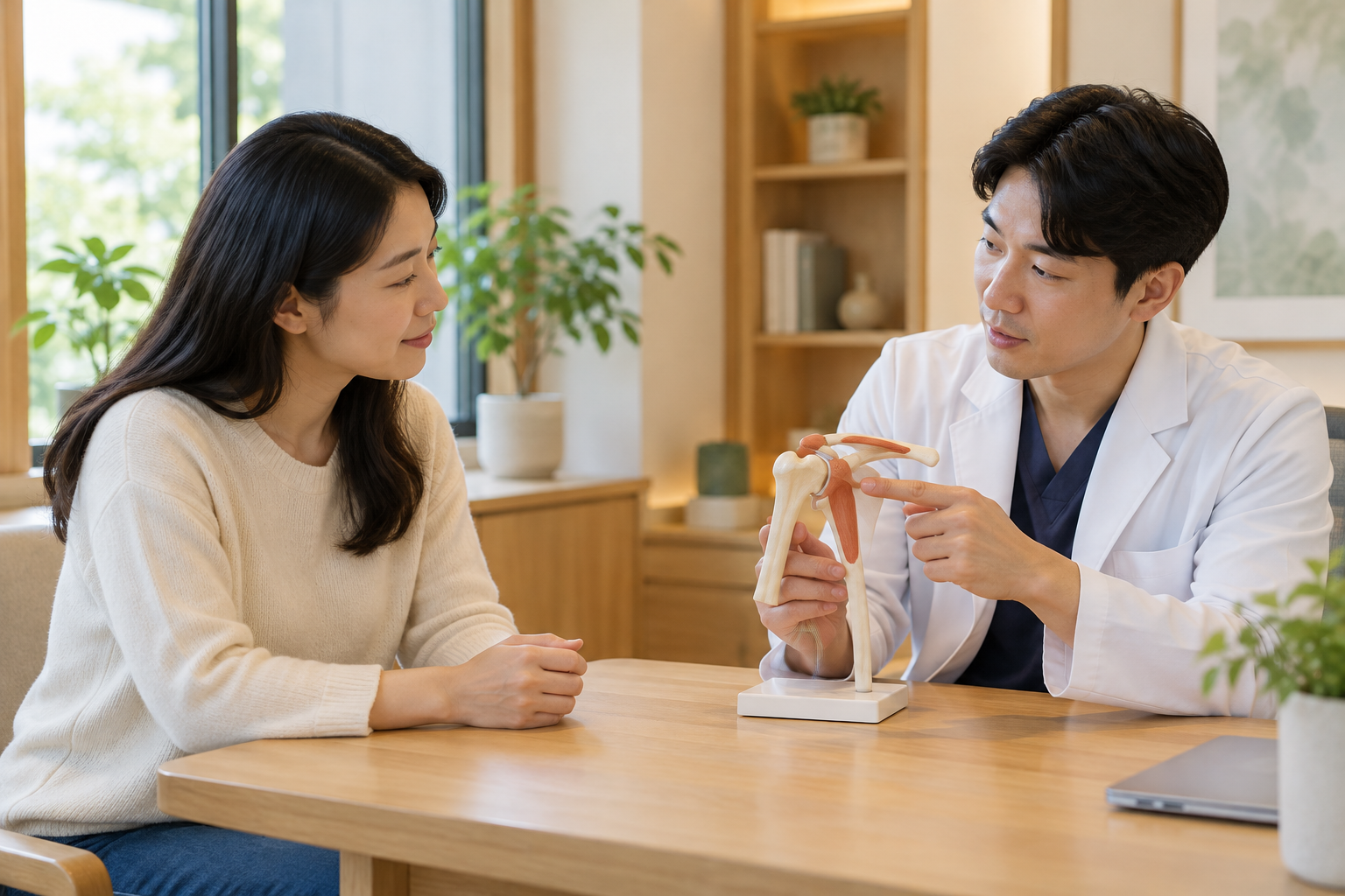 부산 어깨통증 한의원 — 어깨 상담에 관한 AI 설명용 이미지