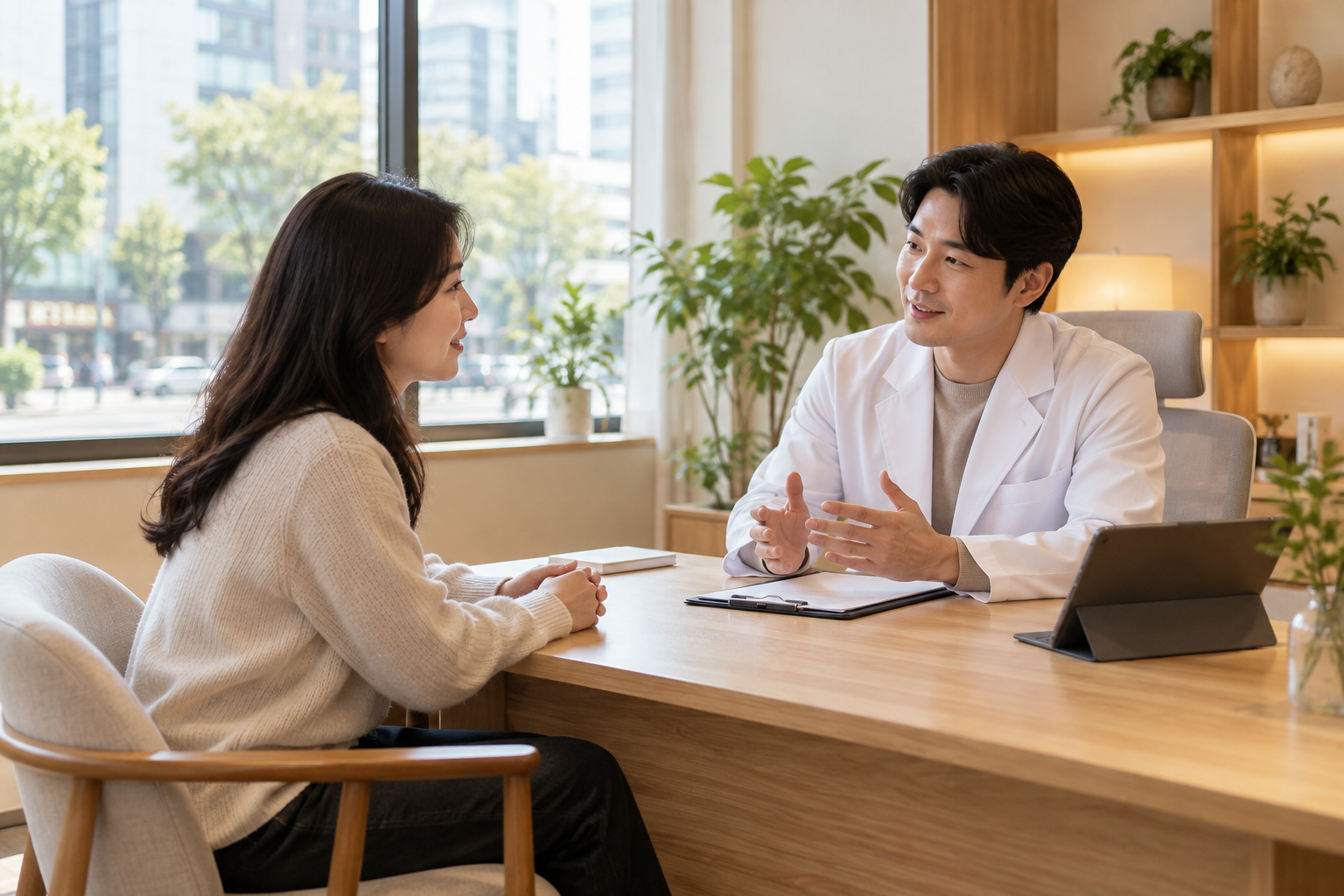 부산 교통사고 한의원 — 교통사고 후 상담 준비에 관한 AI 설명용 이미지